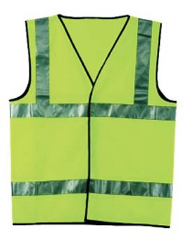 Hi-Vis Yellow Waistcoat 