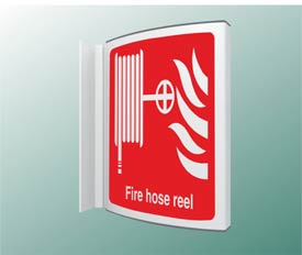 Fire Hose Reel Projecting Sign 
