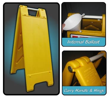 Heavy Duty Large Blank A-Board 