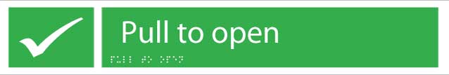 Pull to open 