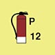 fire extinguisher powder 12  safety sign