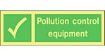 pollution control equipment  safety sign