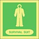 survival suit  safety sign