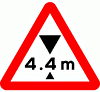 DOT No 530   Max headroom  safety sign