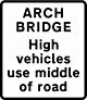 DOT NO 531.2 Arch bridge  safety sign