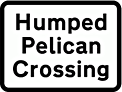 DOT NO 547.6 Humped pelican  safety sign