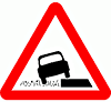 DOT No 556.1 Beware Soft verges  safety sign