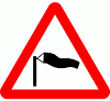 DOT No 581 Side winds  safety sign