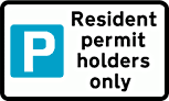 DOT NO 660 Resident  safety sign