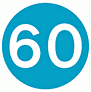 DOT No 672  Minimum Speed 60mph  safety sign