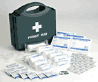 20 Person Std First Aid Kit  safety sign