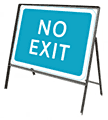 835 No exit  safety sign