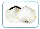 FFP1 Valved Respirators 10 pack  safety sign