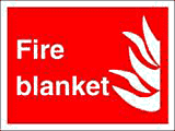 Fire Blanket sign  safety sign
