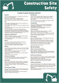 Laminated Construction Site Safety  safety sign