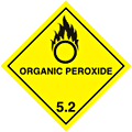 Organic Peroxide Hazchem  safety sign