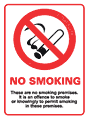 Scottish No Smoking Legislation 1  safety sign