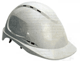 Short Peak Hard Hat  safety sign