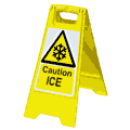 Caution ICE A-Board  safety sign
