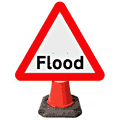 Flood - 554  safety sign