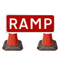1050x450mm Ramp - 7013  safety sign