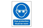 Eye Protection sign  safety sign