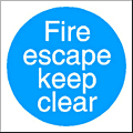  Fire Mandatory  safety sign