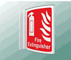 Fire Extinguisher Projecting Sign  safety sign