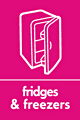 Fridges and freezers  safety sign