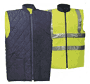 Hi Vis Body Warmer  safety sign