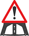 562 Other Danger Folding Plastic Sign  safety sign