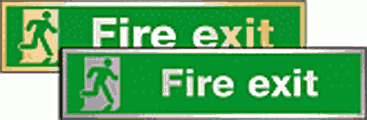 Prestige FINAL EXIT sign  safety sign