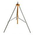 Metal Tripod Sign Stand for flexible roll-up signs  safety sign